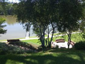 Villa con un ambiente tranquilo junto al río Vaal.