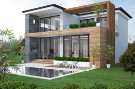 Villa de lujo con vistas a la montaña en venta en el norte de Chipre