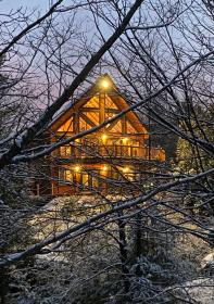 Chalet de lujo hermosa en el campo de McGill