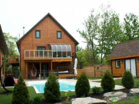 Chalet de lujo hermosa en el campo de McGill