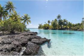 Vendo terreno de 32,455 m2 en la isla de Rangiroa