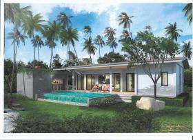 En venta 2 villas con piscina en Namuang