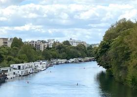 Excepcional casa flotante tipo loft en el Sena