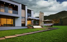 Hermosa casa en venta con amplia terraza y patio trasero en el área de Arcat