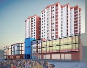 Apartamento en un edificio nuevo en Batumi