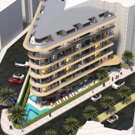Apartamento nuevo en un complejo residencial de lujo