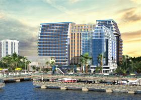 Se vende apartamento en complejo hotelero con playa privada y vista al mar