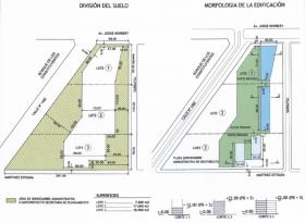 Terreno con proyecto de construcción aprobado en venta