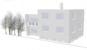 Se vende casa con gran jardín