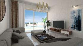 Apartamento estudio frente al mar en nuevo complejo con centro de bienestar