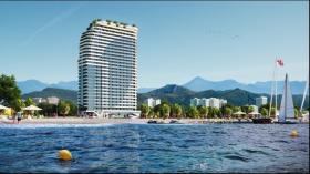 Apartamento en complejo residencial de lujo en la playa