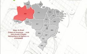 Terreno de 86 ha en la Amazonia brasileña