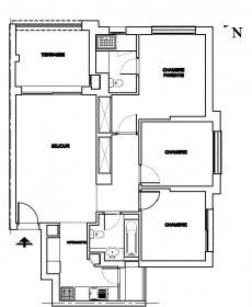 Apartamento en la zona turística de El Kantaoui