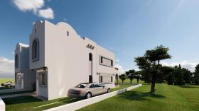Villa en venta - azotea con vista abierta al campo de golf de Hammamet
