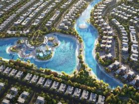 Exclusiva villa de 4 dormitorios frente al mar en la isla de Damac