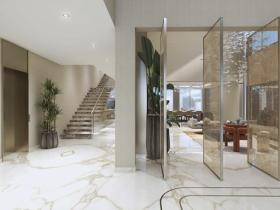 Exclusiva villa de 4 dormitorios frente al mar en la isla de Damac