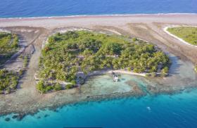 Isla privada con casa familiar Archipiélago Tuamotu